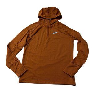 Brooks Running Long Sleeve 1/4 Zip Shirt Hoodie Size XS